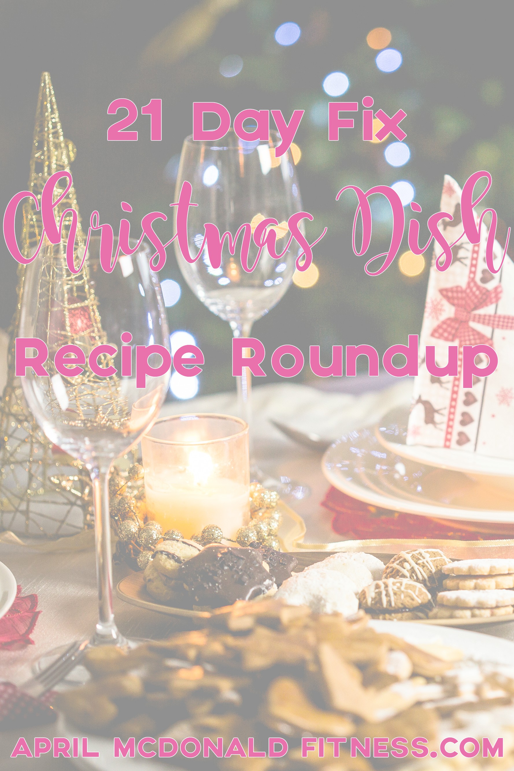 Enjoy Christmas morning and Christmas dinner with these 21 Day Fix approved recipes!