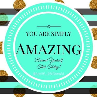 You Are Simply Amazing